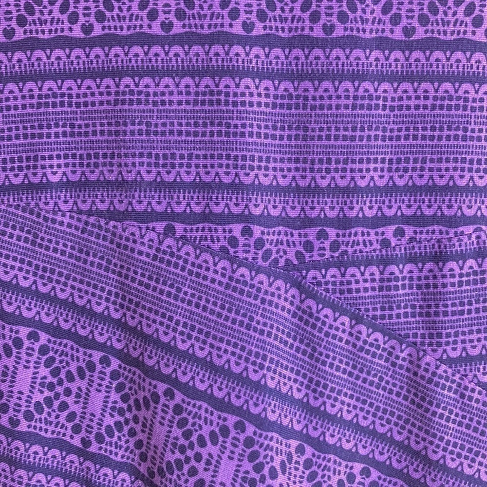 Prana Amelie Active Midi Dress S Diagonal Geometric Print Granola Scandi Girl - Picture 6 of 15